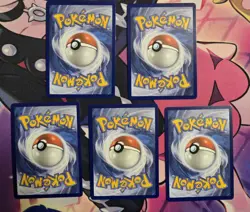 Five Mega Evolutions Illustration Rare Pokemon Cards - Image 2