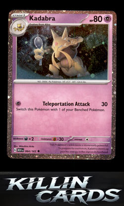 Kadabra - 064/165 (Cosmos Holo) 064/165 Promo Miscellaneous Cards & Products NM - Image 1