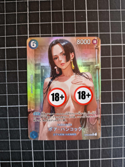 Boa Hancock One Piece Custom Shower Rare Sexy TCG Waifu Card GYAT Big OPPAI - Image 1