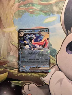 Pokemon TCG Greninja EX SVP054 Black Star Promo Holo Card Near Mint Condition - Image 1