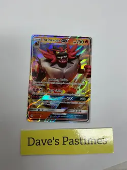 Pokemon Incineroar GX 27/149 - Sun & Moon Holo Ultra Rare Card - TCG - NM - Image 1