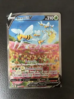 Beedrill v Alternate Full Art Holo Card 161/189 Astral Radiance Mint Condition - Image 1