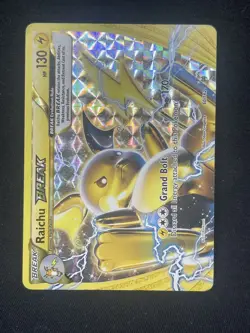 Pokemon TCG Raichu Break 50/162 Holo Card Breakthrough Series - Image 2