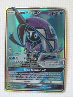 Pokemon Card Tapu Fini GX 133/147 Burning Shadows Full Art Holo. 2017 - Image 1