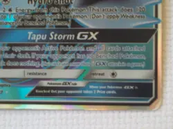 Pokemon Card Tapu Fini GX 133/147 Burning Shadows Full Art Holo. 2017 - Image 5