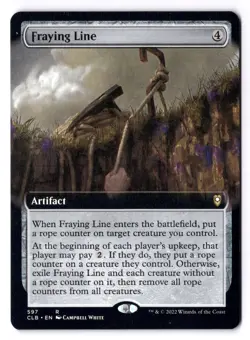 Fraying Line NM/M* EXTENDED Commander Baldur's Gate 597 mtg -UnltdCards - Image 1
