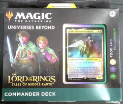 Magic the Gathering Lord of the Rings Food and Fellowship Commander Deck NEW MTG - Image 1