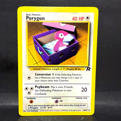 2000 POKEMON TEAM ROCKET PORYGON 48/82 MP (UNCOMMON) - Image 1