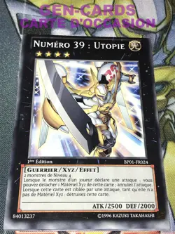 CARTE Yu Gi Oh NUMERO 39 : UTOPIE BP01-FR024 1ere edition MISSCUT - Image 1