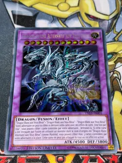 CARTE Yu Gi Oh DRAGON ULTIME ALTERNATIF AUX YEUX BLEUS TN19-FR001 - Image 1