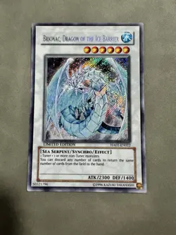 Yu-Gi-Oh! TCG Brionac, Dragon of the Ice Barrier HA01-EN022 Limited Edition - Image 1