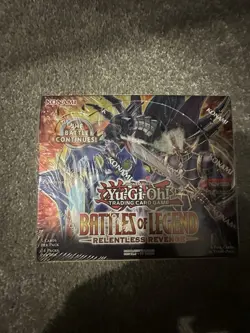 YUGIOH BATTLES OF LEGEND RELENTLESS REVENGE BLRR BOOSTER BOX 1st Ed NEW & SEALED - Image 1