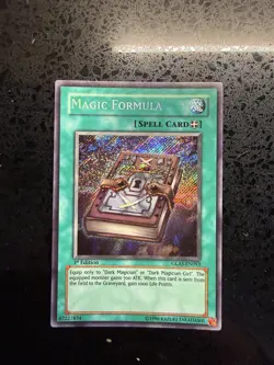 Yu-Gi-Oh! Magic Formula GLAS EN093 Secret Rare 1st Edition - Image 1
