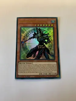 Yugioh Karte: Dunkler Magier, der Magier der schwarzen Magie (INFO-DE006) - Image 2