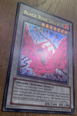 Black Rose Dragon | CSOC-EN039 | Ultimate Rare | Unl Ed | YuGiOh Card | VLP - Image 1