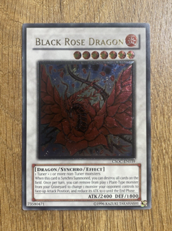 Black Rose Dragon | CSOC-EN039 | Ultimate Rare | Unl Ed | YuGiOh Card | VLP - Image 2
