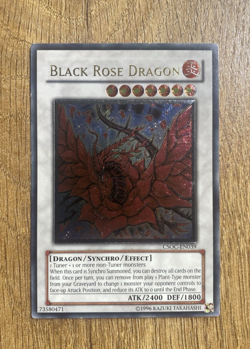 Black Rose Dragon | CSOC-EN039 | Ultimate Rare | Unl Ed | YuGiOh Card | VLP - Image 3