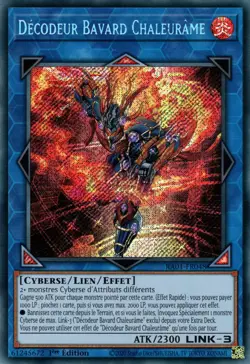 Yu-Gi-Oh! - Decodeur Bavard Chaleurame - MINT/NMINT - FR - 1st - Image 1