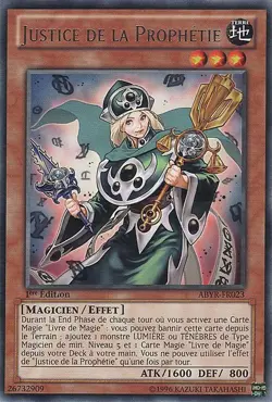 Yu-Gi-Oh! - Justice de la Prophetie - MINT/NMINT - FR - 1st - Image 1