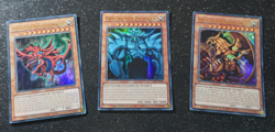 Yugioh Gotterkarten-Set: SLIFER + OBELISK + RA , ldk2 ultra rare deutsch NM ! - Image 1