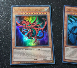 Yugioh Gotterkarten-Set: SLIFER + OBELISK + RA , ldk2 ultra rare deutsch NM ! - Image 4