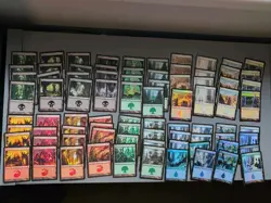 MTG 80 Ravnica City Of Guilds Basic Land Card Lot.All Full Playsets .Some Foil - Image 1