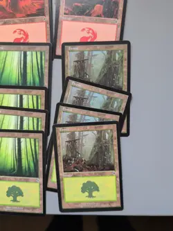 MTG 80 Invasion Basic Land Card Lot. Full Compete Playsets . As Shown Vintage - Image 2
