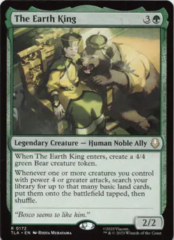 The Earth King R Avatar: The Last Airbender 172 NM MTG - Image 1