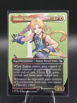 Zidane, Tantalus Thief (Borderless) Magic: The Gathering • 405 Non-Foil - Image 1