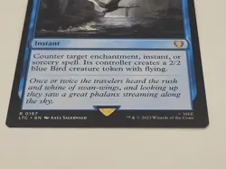 Swan Song 0197 Non Foil Rare LOTR Commander MTG Near Mint - Image 2