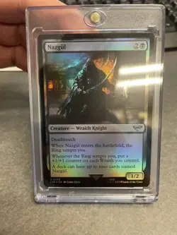MTG Nazgul *FOIL* The Lord Of The Rings: Tales of Middle Earth 333 NM - Image 1