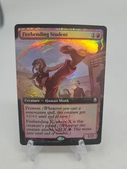 MTG Magic Firebending Student 0393 Buy-A-Box Foil Promo Avatar TLA English - Image 1