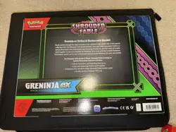Pokemon Shrouded Fable Greninja EX Special Illustration Collection Box Sealed - Image 3