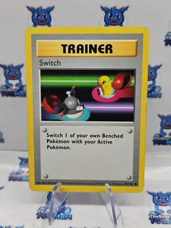 Switch 95/102 Shadowless Base Set Pokemon - MP - Image 2