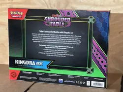 Pokemon Shrouded Fable Kingdra EX Box Special Illustration Sealed Brand New - Image 2