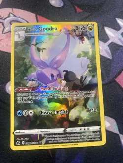 Pokemon TCG Hisuian Goodra Crown Zenith: Galarian Gallery GG21/GG70 NM - Image 1