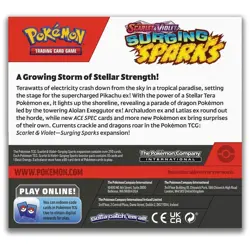Pokemon TCG Scarlet & Violet Surging Sparks Booster Box 36 Packs Factory Sealed - Image 3