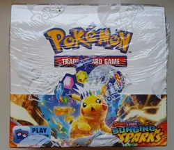 Pokemon TCG Scarlet & Violet Surging Sparks Booster Box 36 Packs Factory Sealed - Image 5