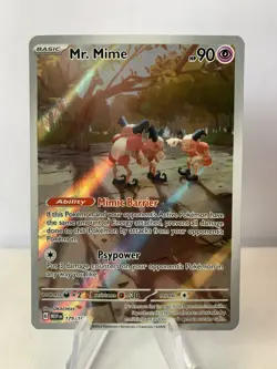 Mr. Mime SV: Scarlet & Violet 151 #179/165 Pokemon Card TCG - Image 1