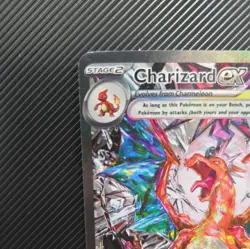 Pokemon TCG Charizard EX Sv03: Obsidian Flames Holo Card 223/197 NM - Image 2