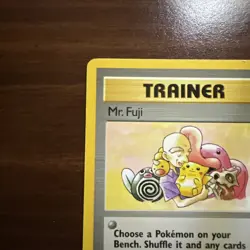 "Mr. Fuji" - TRAINER CARD Pokemon TCG Fossil Set (58/62) - Uncommon LP - Image 2