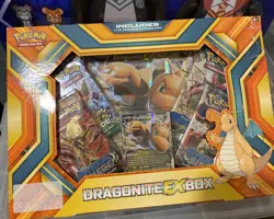 2016 Pokemon XY Dragonite EX Box Phantom Forces Pack - New Sealed Box Damaged - Image 1