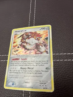 Pokemon TCG - Heatran - 30/146 - Legends Awakened - HP Holo Rare (2008) - Image 2