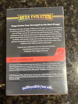 Pokemon MEGA EVOLUTION Booster Bundle Pokemon New Factory Sealed - Image 3