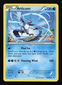 Articuno Roaring Skies 16/108 Regular Rare Non Holo LP - Pokemon TCG - Image 1