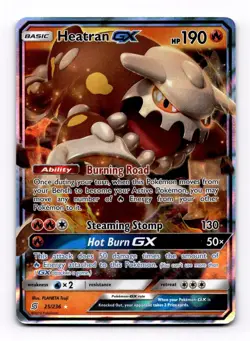 Heatran GX 25/236 Ultra Rare Unified Minds Pokemon TCG NM/Mint - Image 1
