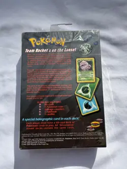 Team Rocket DEVASTATION Theme Deck - Pokemon TCG 2000 - Factory Sealed - Image 2