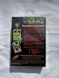 Team Rocket Trouble Theme Deck - Pokemon TCG 2000 - Factory Sealed - Image 2