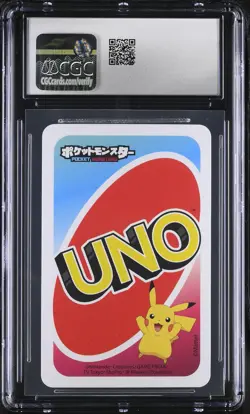 2021 Pokemon Pocket UNO #Wildcard Ditto CGC 10 - Image 2