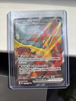 Pokemon TCG Team Rocket's Moltres ex Destined Rivals Stamped UPC Promo Set - Image 4